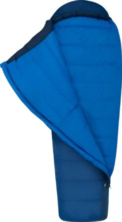 Sea To Summit Trek TkII Down Sleeping Bag 18°F / -8°C - Long|-|Sac De Couchage En Duvet Trek TkII 18°F/-8°C - Long -Sea To Summit STS S1022 7EBlue 20 20Navy 7Eopen