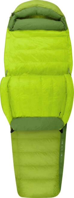 Sea To Summit Ascent AcII Down Sleeping Bag 15°F / -10°C|-|Sac De Couchage En Duvet Ascent AcII 15°F/-10°C -Sea To Summit STS S1121 7E 7EOpen2 20Green