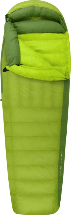 Sea To Summit Ascent AcII Down Sleeping Bag 15°F / -10°C|-|Sac De Couchage En Duvet Ascent AcII 15°F/-10°C -Sea To Summit STS S1121 7E 7EOpen 20Green