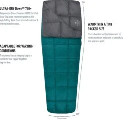 Sea To Summit Traveller TrI Sleeping Bag - (50°F) - Regular|-|Sac De Couchage Traveller TrI 50°F - Régulier -Sea To Summit STS S1311 7E 7EDetail7 20Blue d7df9fa4 ba3f 4b4c 84ac a63e531892d5
