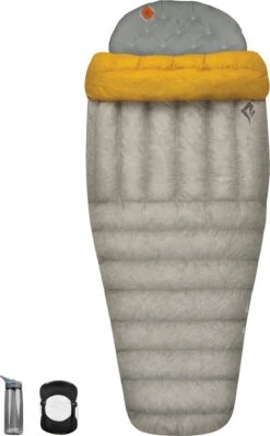 Sea To Summit Ember EbI Ultralight Down Quilt 50°F / 10°C - Long|-|Couette Ultralégère En Duvet Ember EbI 50°F/10°C - Long -Sea To Summit STS S2212 7E 7EOpen1 20Grey