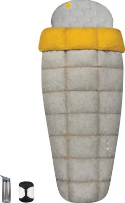 Sea To Summit Ember EbI Ultralight Down Quilt 50°F / 10°C - Long|-|Couette Ultralégère En Duvet Ember EbI 50°F/10°C - Long -Sea To Summit STS S2212 7E 7EOpen2 20Grey