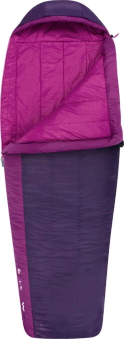 Sea To Summit Quest QuII Synthetic Sleeping Bag 30°F/-1°C - Women's|-|Sac De Couchage Synthétique 30°F/-1°C Quest QuII - Femme -Sea To Summit STS S5021 7E 7EOpen 20Purple