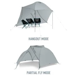 Sea To Summit Telos TR3 Plus - Three Person Freestanding Tent (3+ Season) 10 Sea To Summit Telos TR3 Plus - Three Person Freestanding Tent (3+ Season) -Sea To Summit TR3 plus hangout mode