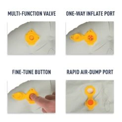 Sea To Summit Ether Light XT Air Sleeping Mat -Sea To Summit ether light XT air sleeping mat multi function valve